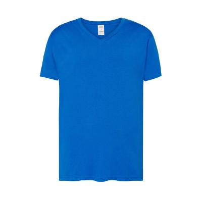 Футболка мужская JHK URBAN V-NECK (цвет синій) ОПТОМ