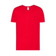 Футболка мужская JHK URBAN V-NECK (цвет червоний) ОПТОМ
