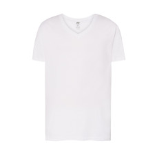 Футболка мужская JHK URBAN V-NECK (цвет білий) ОПТОМ